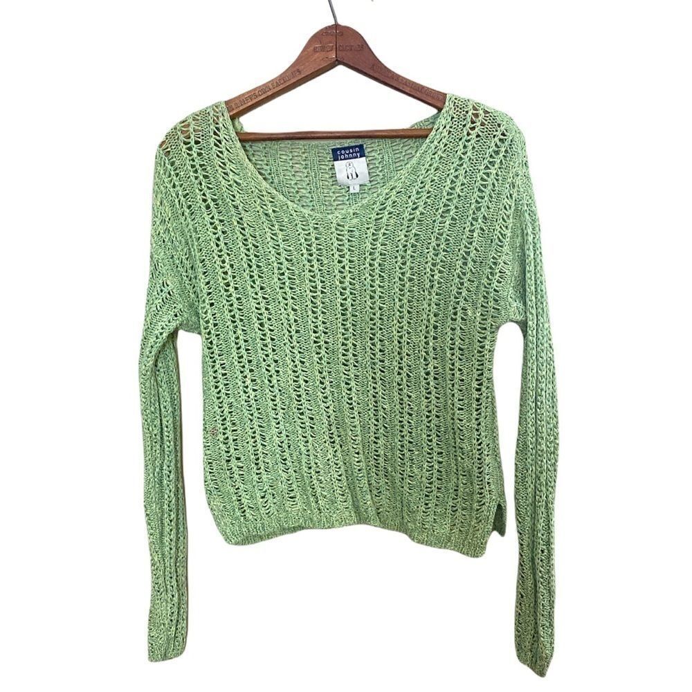Anthropologie Cousin Johnny Large Knit Sweater